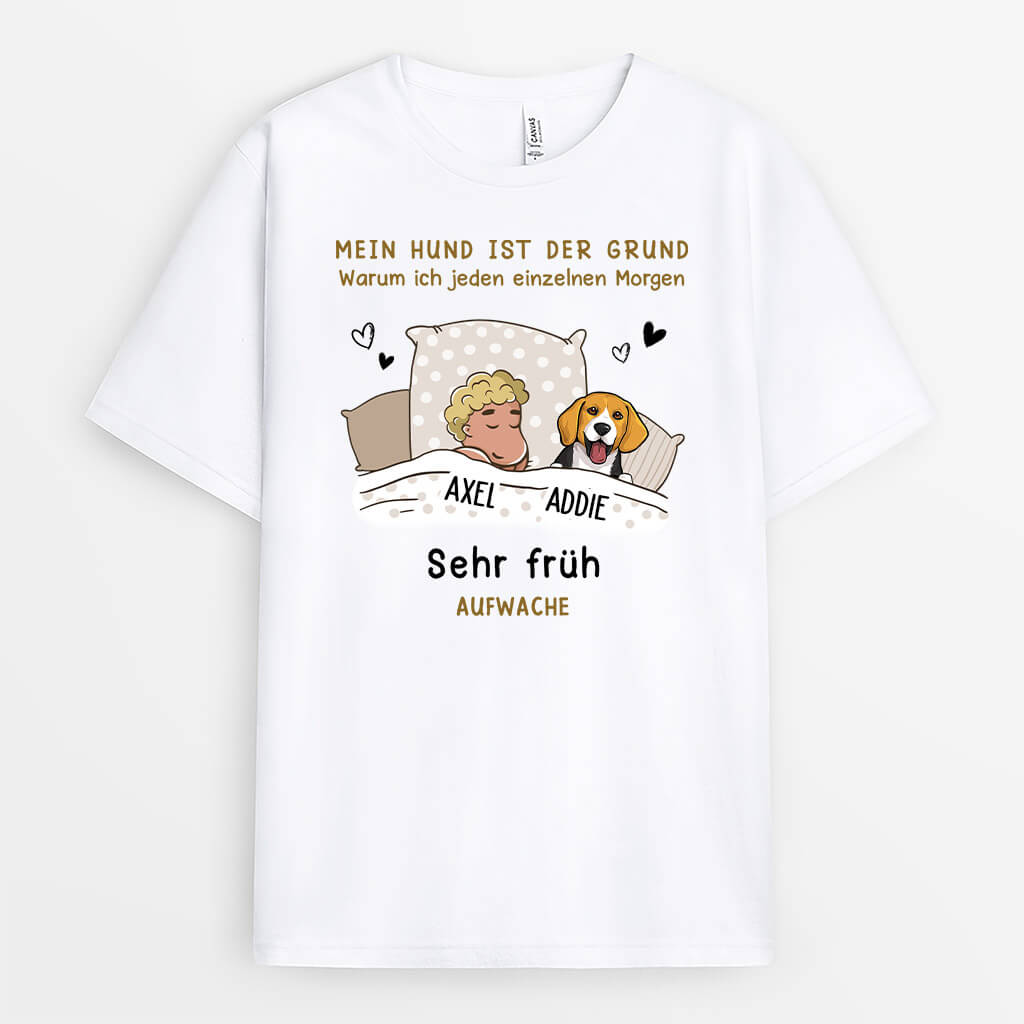 Personalisierte Geschenke | T-Shirt für Hundeliebhaber