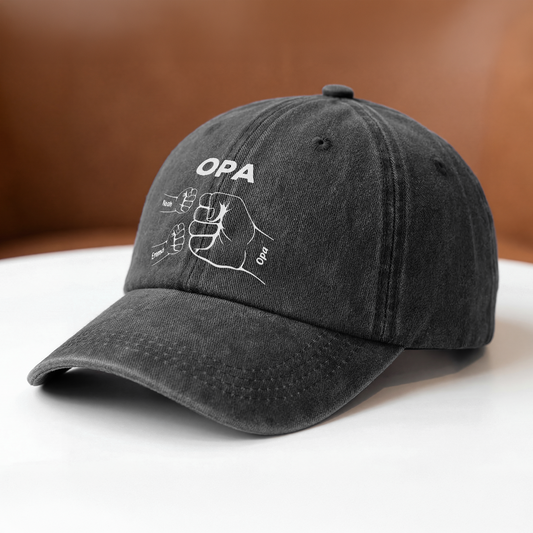 0263AGE2 papa faustgruss personalisiertes geschenk washed cap papa opa 0263ajsf8b_d7ac9e03 da88 4237 9855 cece0c73c30f
