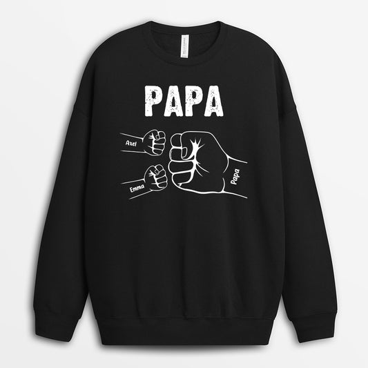 0263PGE1 opa enkelkinder und die faust personalisiertes kissen fur opas 0263p185b