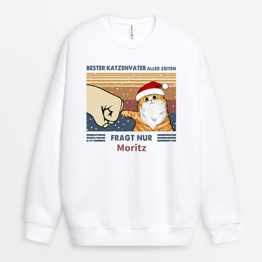 0528WGE1 bester katzenpapa aller zeiten personalisierte sweatshirts weihnachten 0528W5L8D_56a72bb9 d196 427f 83be c900fe6a44a4