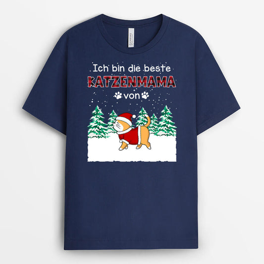 0545AGE1 Personalisierte Geschenke T Shirts Katzen Katzenbesitzer Weihnachten_a6423d9c 9045 4f2f 85da 3d32496390a5