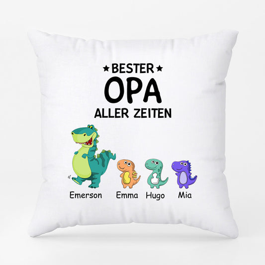 0922PGE2 Personalisierte Geschenke Kissen Kinder Enkelkinder Papa Opa