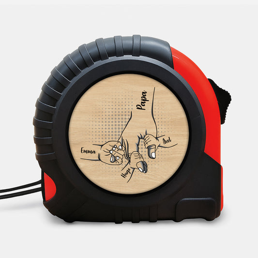 0945OGE1 papa kind eine hand in hand massband personalisiert papa 0945O