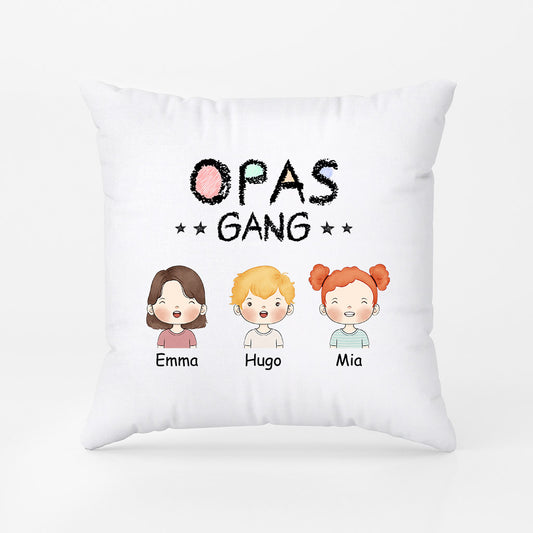 1017PGE2 Personalisierte Geschenke Kissen Kinder Papa Opa