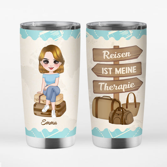 1115TGE1 Personalisierte Geschenke Becher Paare Frauen Madchen Reise