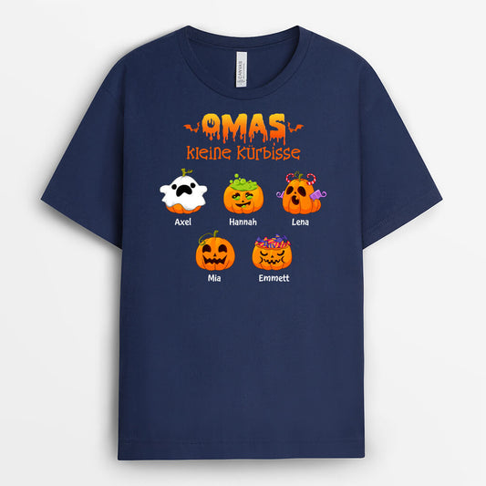 1318AGE2 personalisiertes mamas kleine susse kurbisse halloween t shirt