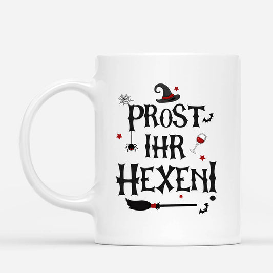 1327MGE2 personalisierte prost ihr hexen halloween tasse