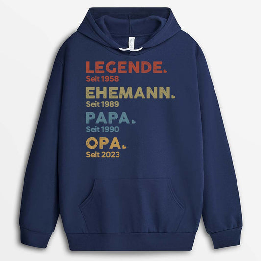1503AGE2 personalisiertes legende ehemann papa und opa seit t shirt 1503a3e5b_fbd6461c 5e42 4430 8198 79a1799fc35f
