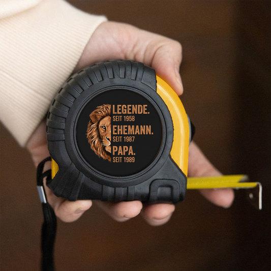 1632OGE2 die legende opa seit lowe massband personalisiert opa 1632OKN8B