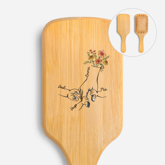 1672AGE1 hand in hand blumen personalisiertes geschenk _ uv druck bambus haarburste omamama 1672aq6p5a_ad0b1701 6ce7 4722 b86e 3245818ed2db