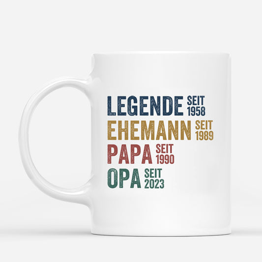 1732MGE1 personalisierte legende ehemann papa und opa seit tasse_726b0871 4988 45ca bf2b 83d61ba9fefb