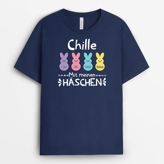 2044AGE2 personalisiertes chille mit meinen haschen t shirt