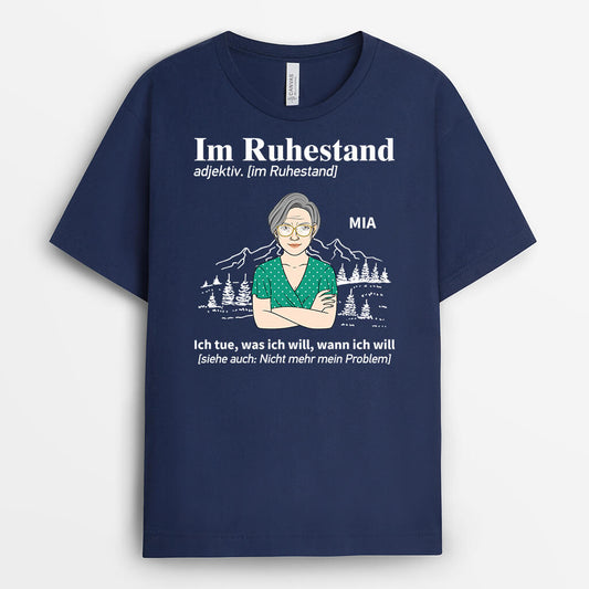 2071AGE2 personalisiertes ich tue was ich will wann ich will t shirt