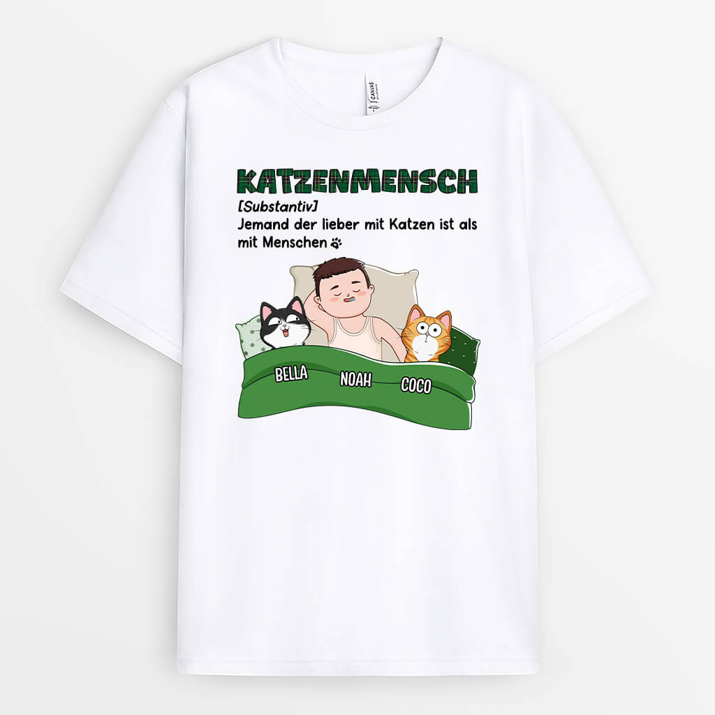 Catrovert - Personalisiertes Geschenk | T-Shirt für Katzenliebhaber