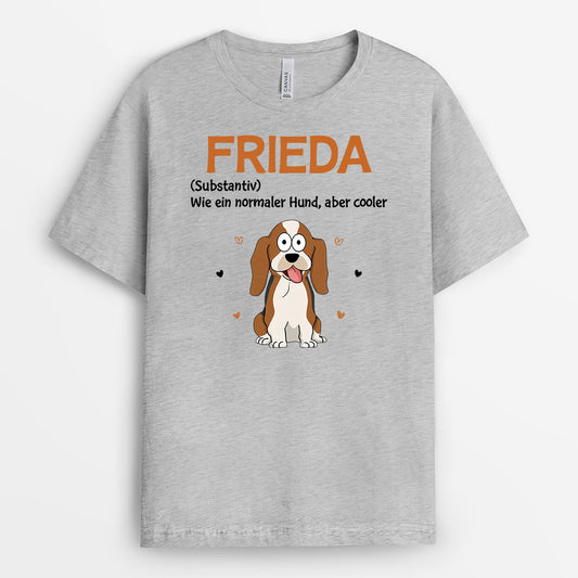 2173AGE2 personalisiertes wie eine normale hunde aber cooler t shirt 2173a5g8c