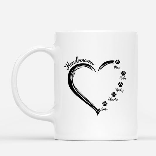 2229MGE1 hundemama herzen pfoten personalisierte tasse hund_ 2229M8M7C