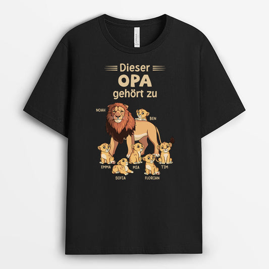 2288AGE1 personalisiertes dieser opa gehort zu lowe t shirt