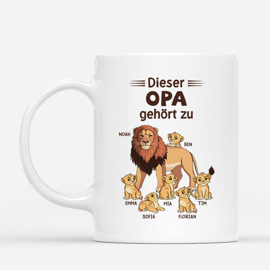 2288MGE1 personalisierte dieser opa gehort zu lowe tasse_433d336d 0630 4b89 80bd 351843e0cd3b