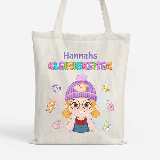 2651BGE1 kleinigkeiten personalisierte tragetasche fur madchen
