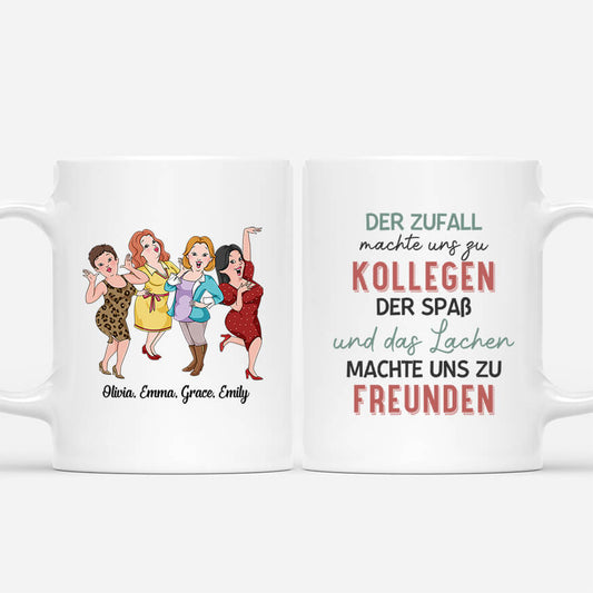2713MGE1 der zufall machte uns zu kolleginnen der spass und das lachen machten uns zu freundinnen personalisierte tasse fur freundinnen kolleginnen