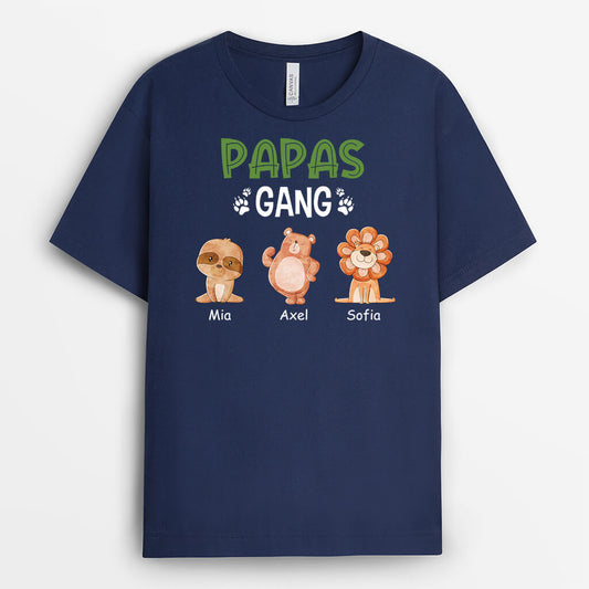 2716AGE2 papas bande personalisiertes t shirt fur papas