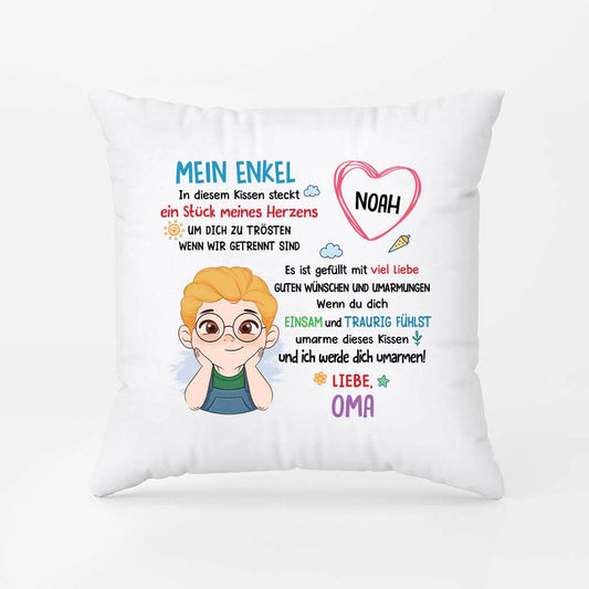 2867PGE1 schreiben fur mein kind personalisiertes kissen fur kinder