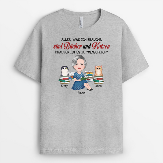 2873AGE2 alles was ich brauche sind bucher und katzen draussen ist es zu menschlich personalisiertes t shirt fur katzenliebhaber 2873a_a46dd85b 441f 4a3b 8243 40a647a84079