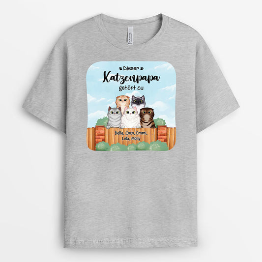 2875AGE2 diese katzenmama dieser katzenpapa gehort zu personalisiertes t shirt fur katzenliebhaber