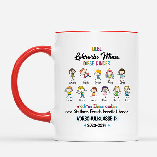 2923MGE2 schreiben fur unsere lehrerinnen personalisierte tasse fur lehrerinnen
