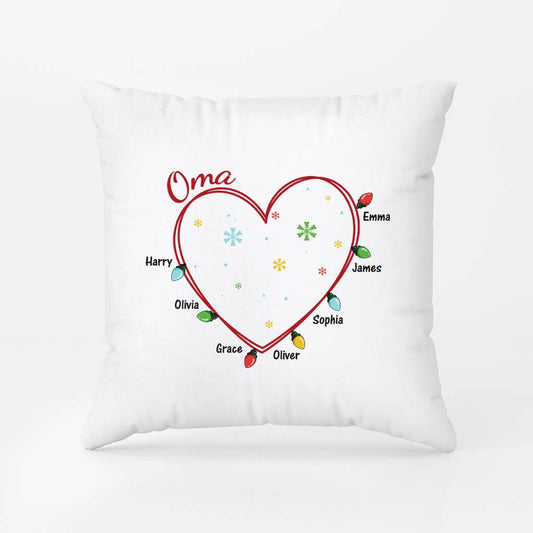 3017PGE1 oma herz personalisiertes kissen fur omas zu weihnachten