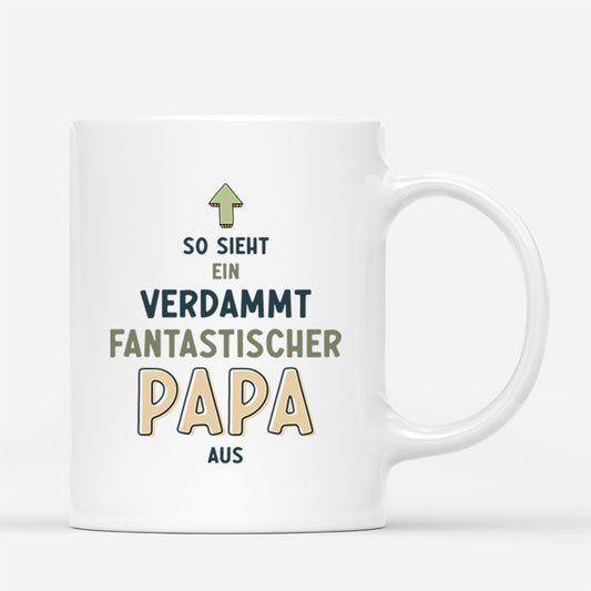 3027MGE2 so sieht ein verdammt fantastischer papa opa aus personalisierte tasse fur manner