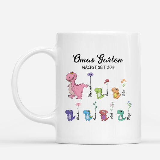 3031MGE1 omas garten am bluhen seit personalisiertes geschenk garten mama oma tasse_ dino 3031m8p5a