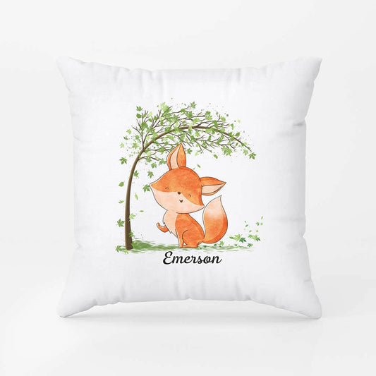 3042PGE2 tiere personalisiertes kissen fur kinder