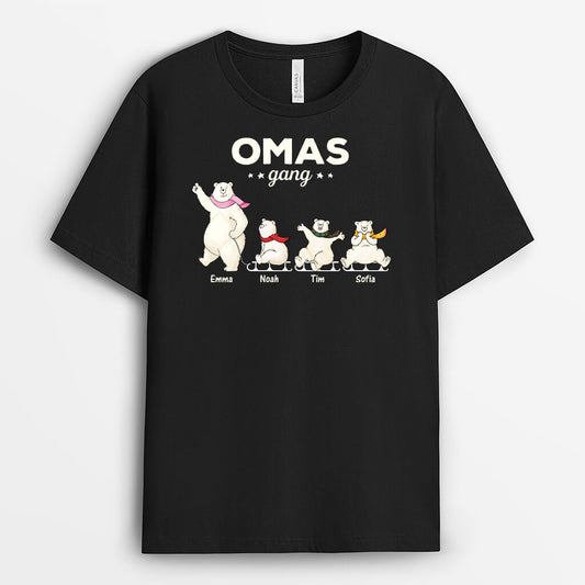 3048AGE1 omas bande eisbaren personalisiertes t shirt fur omas