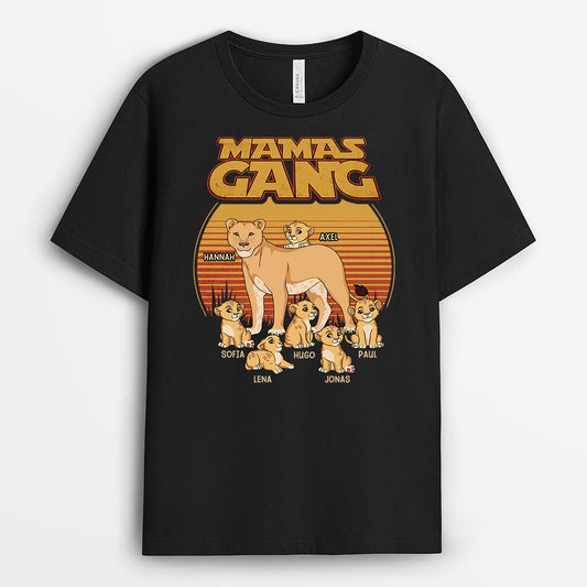 3085AGE2 omas mamas bande lowe personalisiertes t shirt fur damen