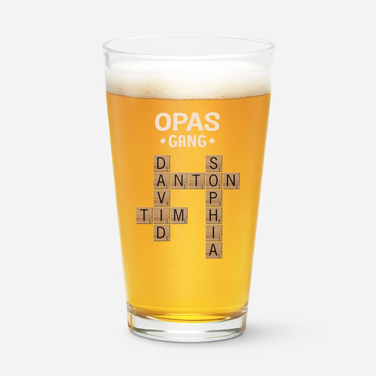 3142IGE2 kreuzwortratsel papas gang personalisiertes bierglas_ papa 3142IKL5B