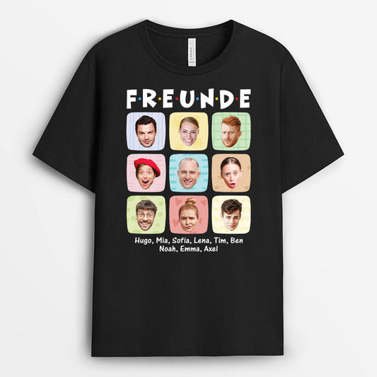 3158AGE1 besties personalisiertes t shirt fur freunde