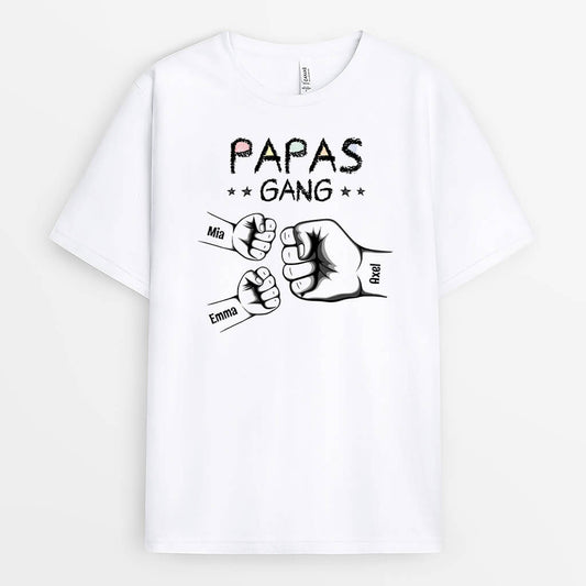 3159AGE2 opas papas bande mit faust personalisiertes t shirt fur manner