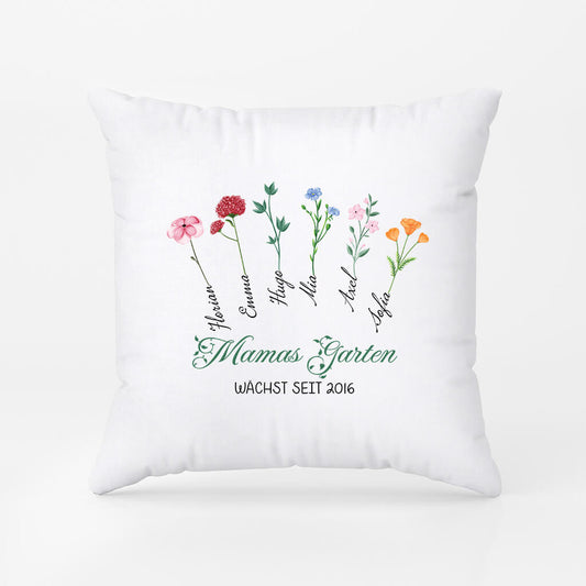 3173PGE2 garten seit personalisiertes kissen fur omas