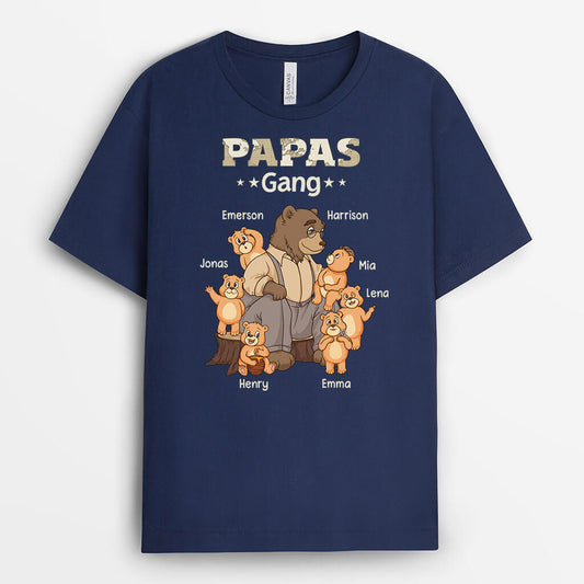 3214AGE2 papas opas bande bar personalisiertes t shirt fur manner