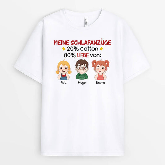 3296GE1 meine pyjamas 20_ baumwolle 80_ liebe von personalisiertes t shirt fur grosseltern eltern