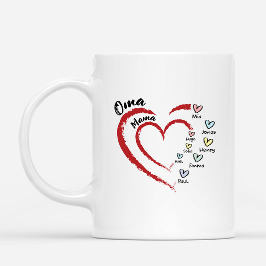 3319MGE1 oma mama buntstift herz namen personalisierte tasse fur frauen 3319m5h5a