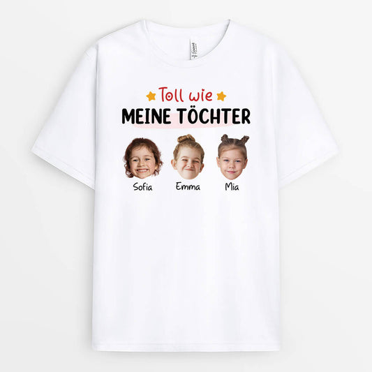 3354AGE1 toll wie personalisietes t shirt fur grosseltern eltern mit foto