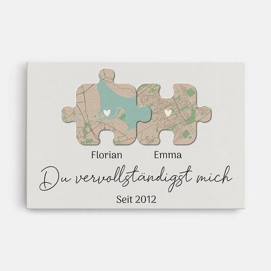 3395CGE1 du vervollstandigst mich personalisierte leinwand fur parchen