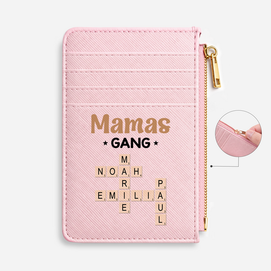 3402AGE1 mamas gang personalisiertes kreuzwortratsel geschenk kartenetui mama oma papa opa 3402aj8e5a