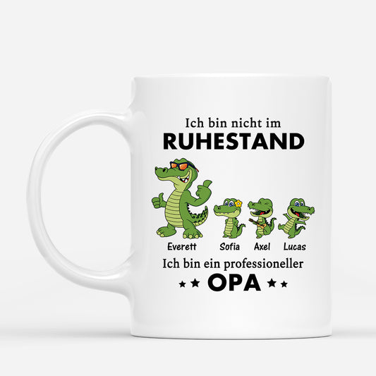 3488MGE1 ich bin professioneller opa krokodile personalisierte opa t shirts 3488M6M8B