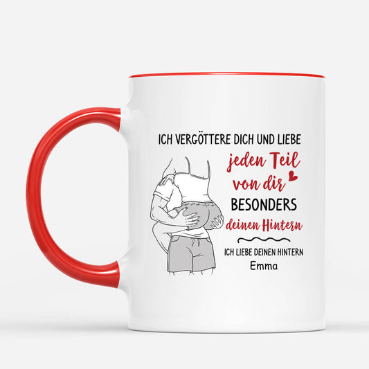 3728GE2 ich vergottere dich und liebe jeden teil von dir personalisierte tasse fur paare