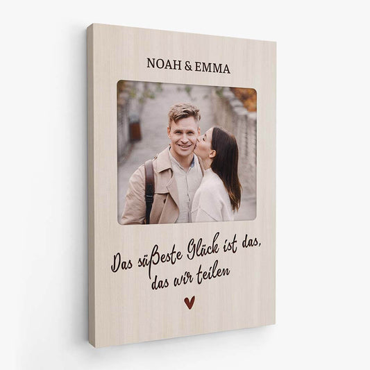 3745CGE1 das susseste gluck ist das das wir teilen personalisierte leinwand fur paare mit fotoMockup2