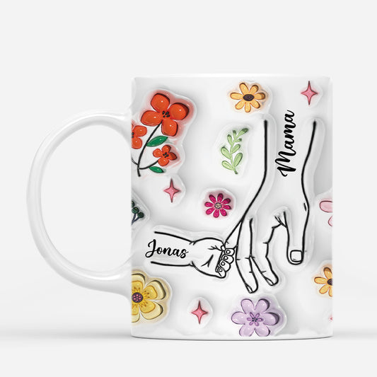 3755MGE2 mama kinder wenige blumen personalisierte tasse mit 3d inflated effekt fur mamas 3755M5I5A_9ecfec65 68b0 455f 9be9 4f85573ab1f3