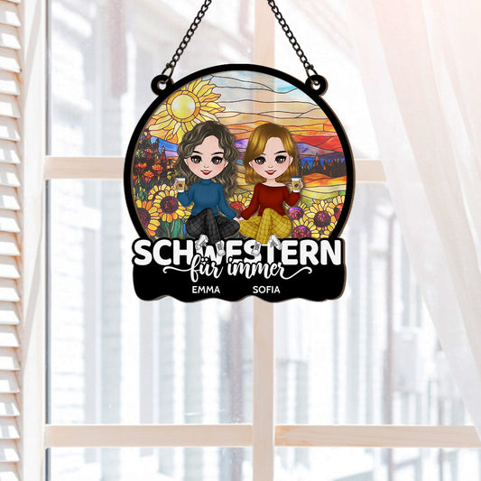 3809UGE2 schwester fur immer sonnenfanger personalisiert geschwister 3809U3I0E